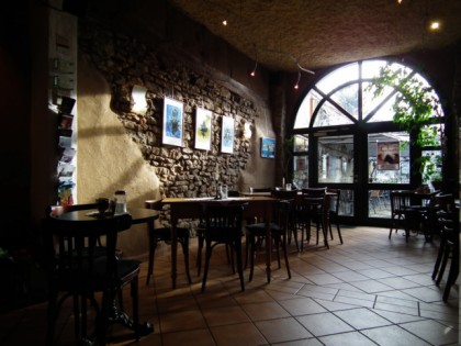照片: Das kleine Landcafe
