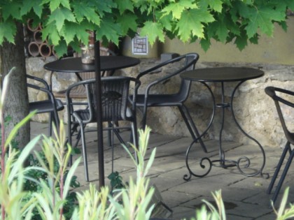 照片: Das kleine Landcafe